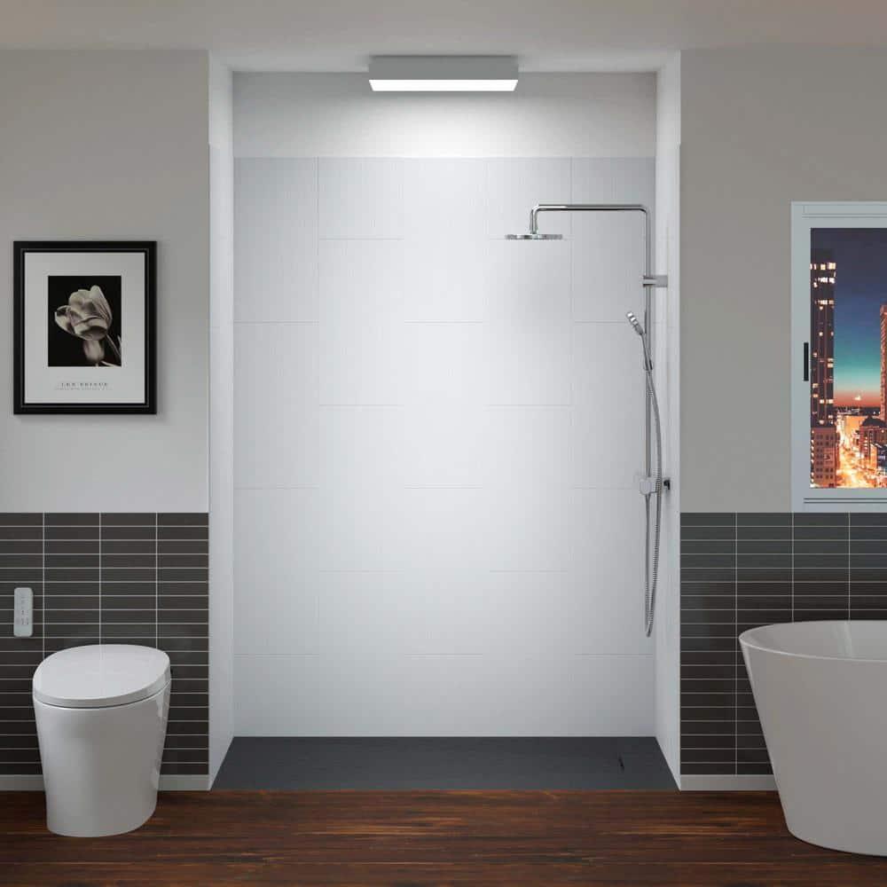60'' W 75'' H Framed Rectangle Shower Stall