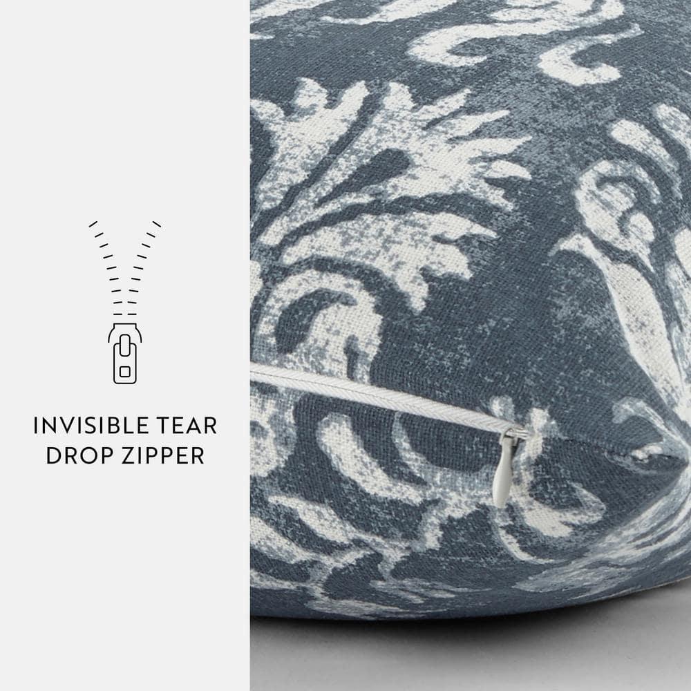 Cotton Throw Square Pillow Cover & Insert