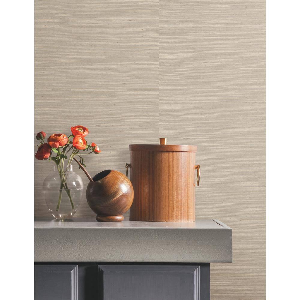 Birch Lane™ Weatherhill Natural Sisal Peel and Stick Grasscloth Wallpaper