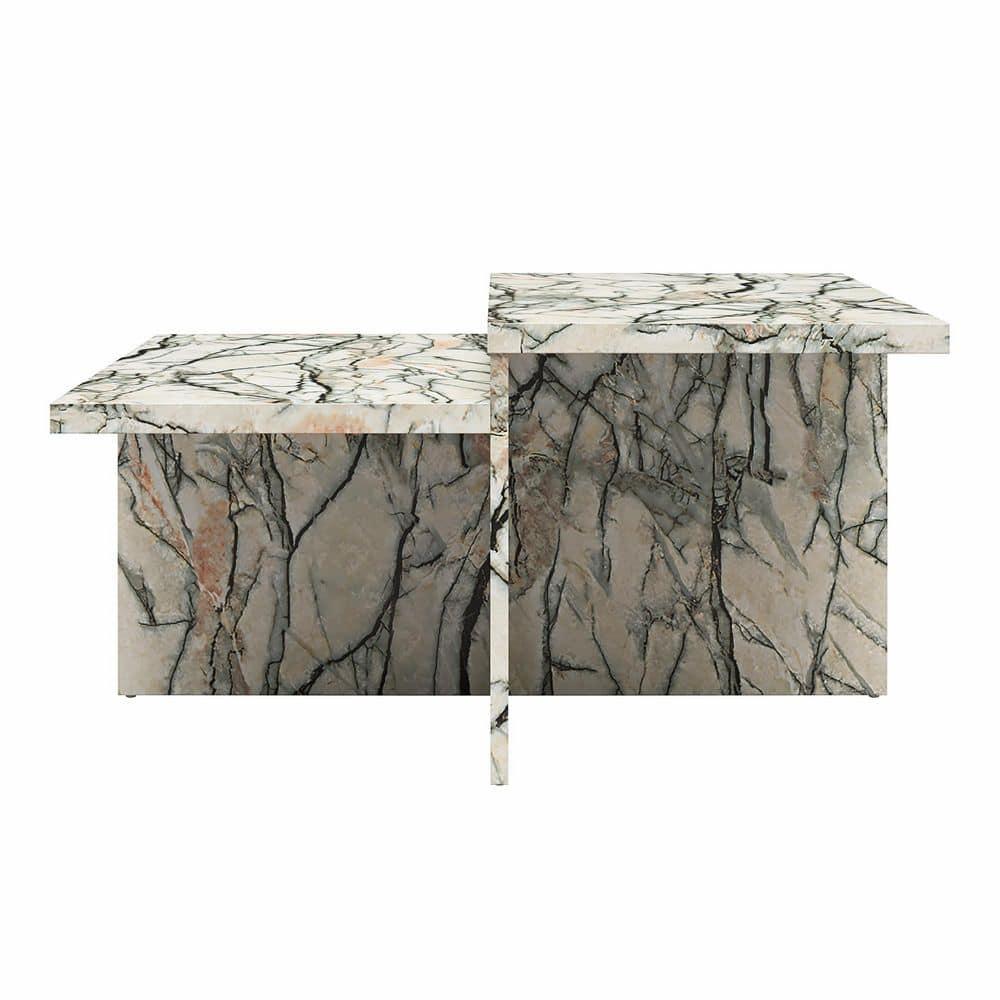 CosmoLiving by Cosmopolitan Brielle Two-Tiered Coffee Table
