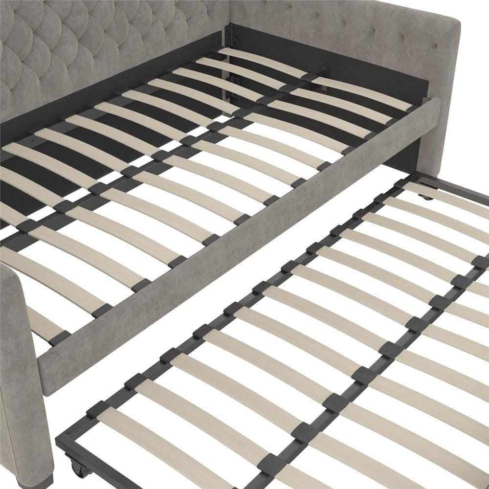 Monarch Hill Ambrosia Upholstered Daybed with Trundle