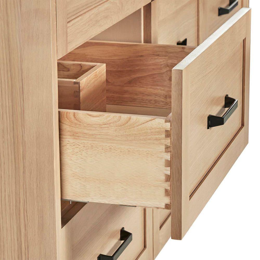 Ariel Monreau 66 Inch Double Sink Base Cabinet In Midnight Blue