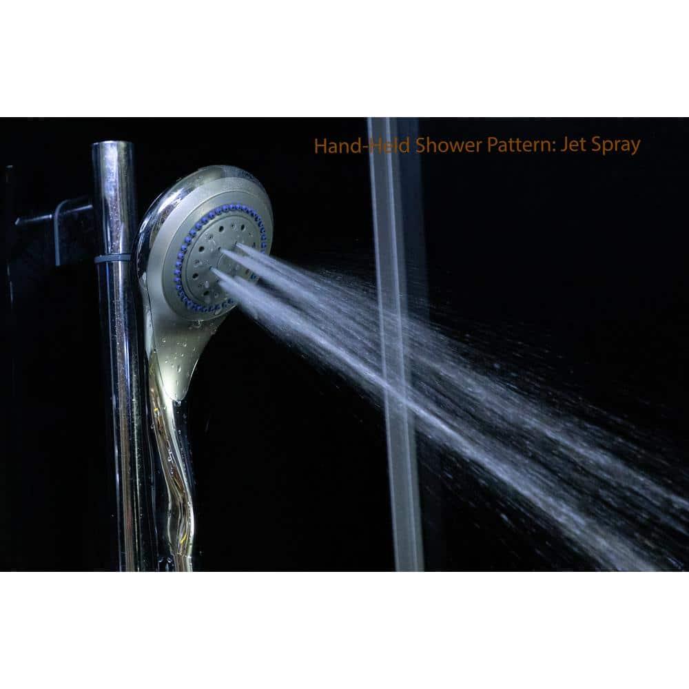 Heirloom Shower Kit S-3636 White (Left-Hand)