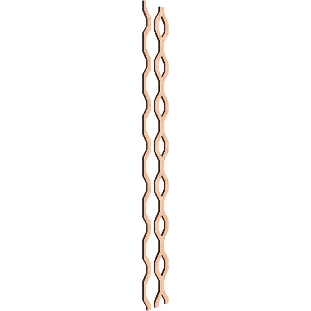 Wabash Adjustable Wood Decorative Slat Wall Panel Kit