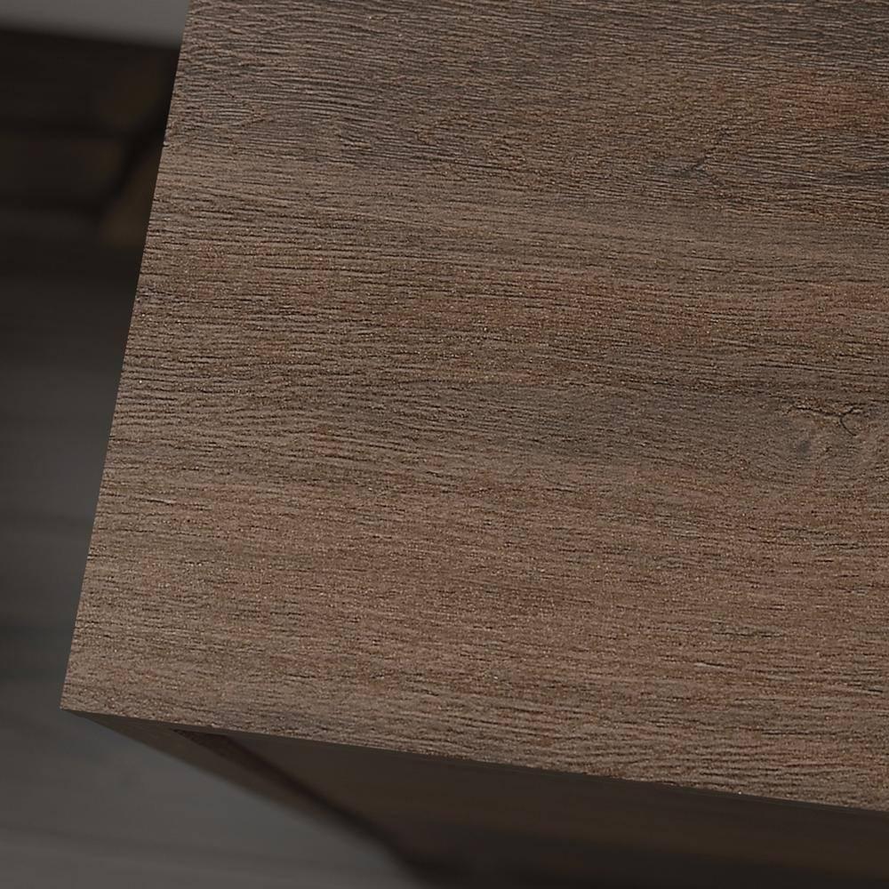 2 Drawer North Avenue Lateral File Cabinet Smoked Oak - Sauder