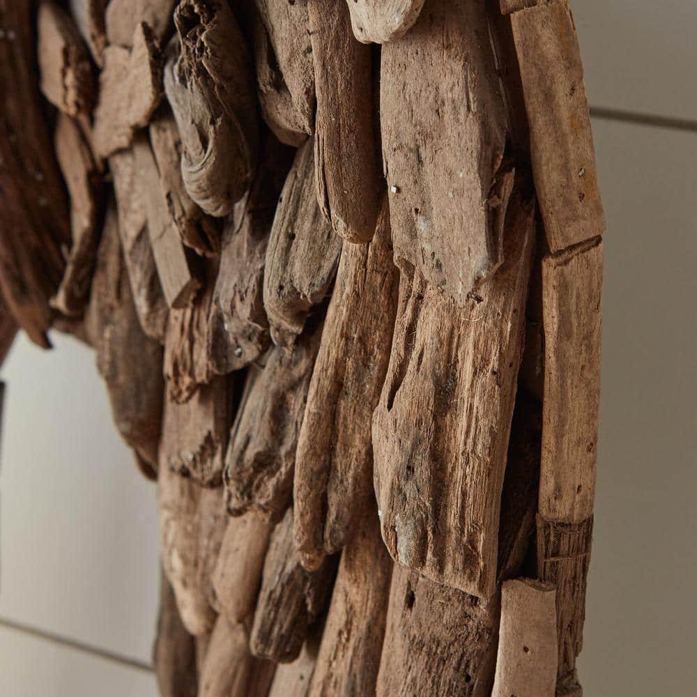 Millwood Pines Driftwood Angel Wings Wall Decor