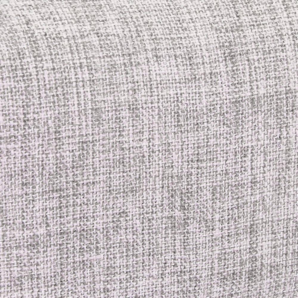 Polytrends Grandview Upholstered Linen Fabric Dining Chair (Set of 2) Light Gray Modern & Contemporary, Traditional