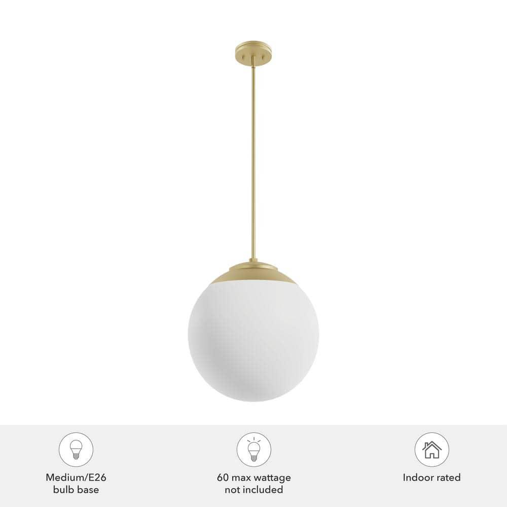 Hunter Fan Hepburn 1 - Light Sphere Globe Pendant