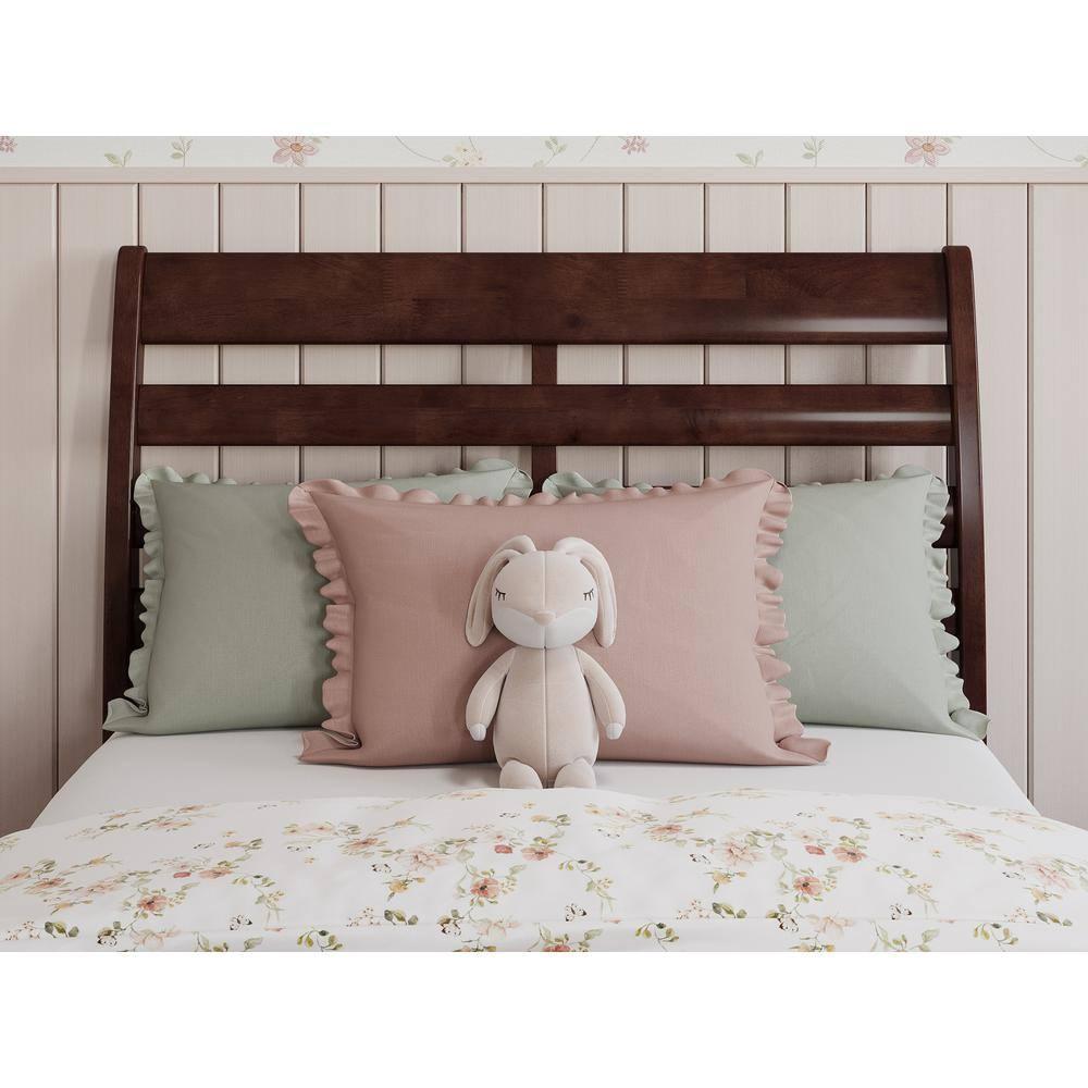 AFI Furnishings Savannah Twin Solid Wood Headboard with Attachable Charger in White