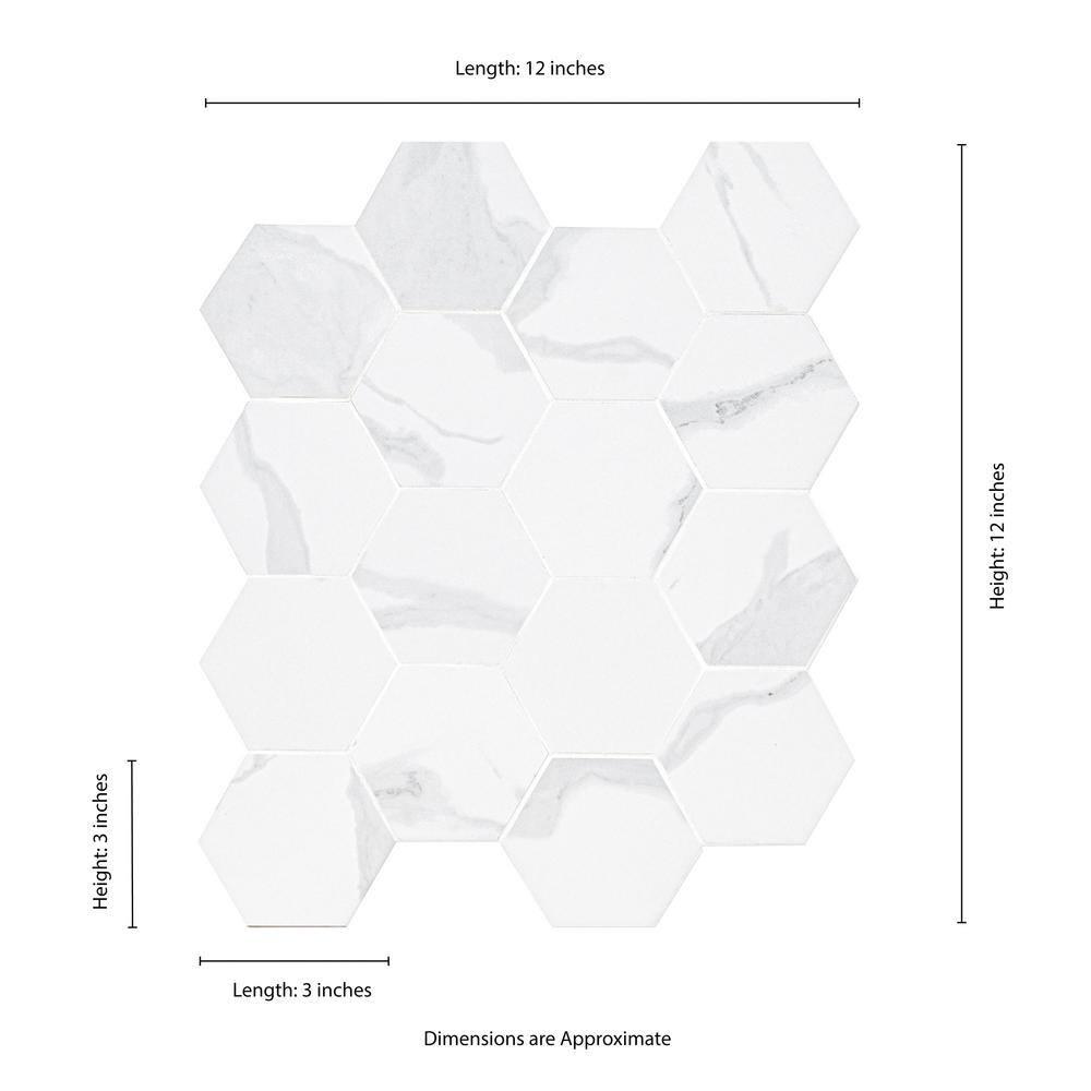 Eden 2" x 2" Micro-beveled Porcelain Mosaic Wall & Floor Tile