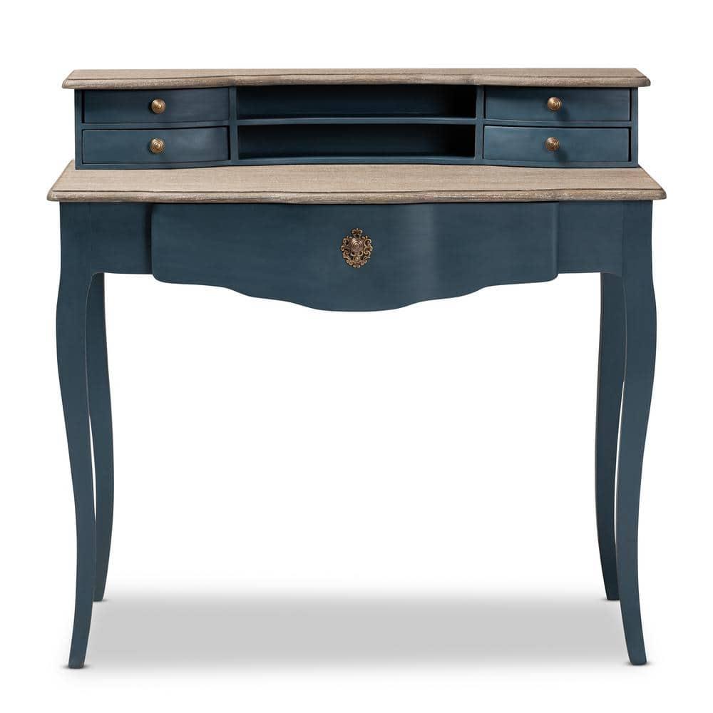 Alcott Hill® Solid Wood Base Writing Desk