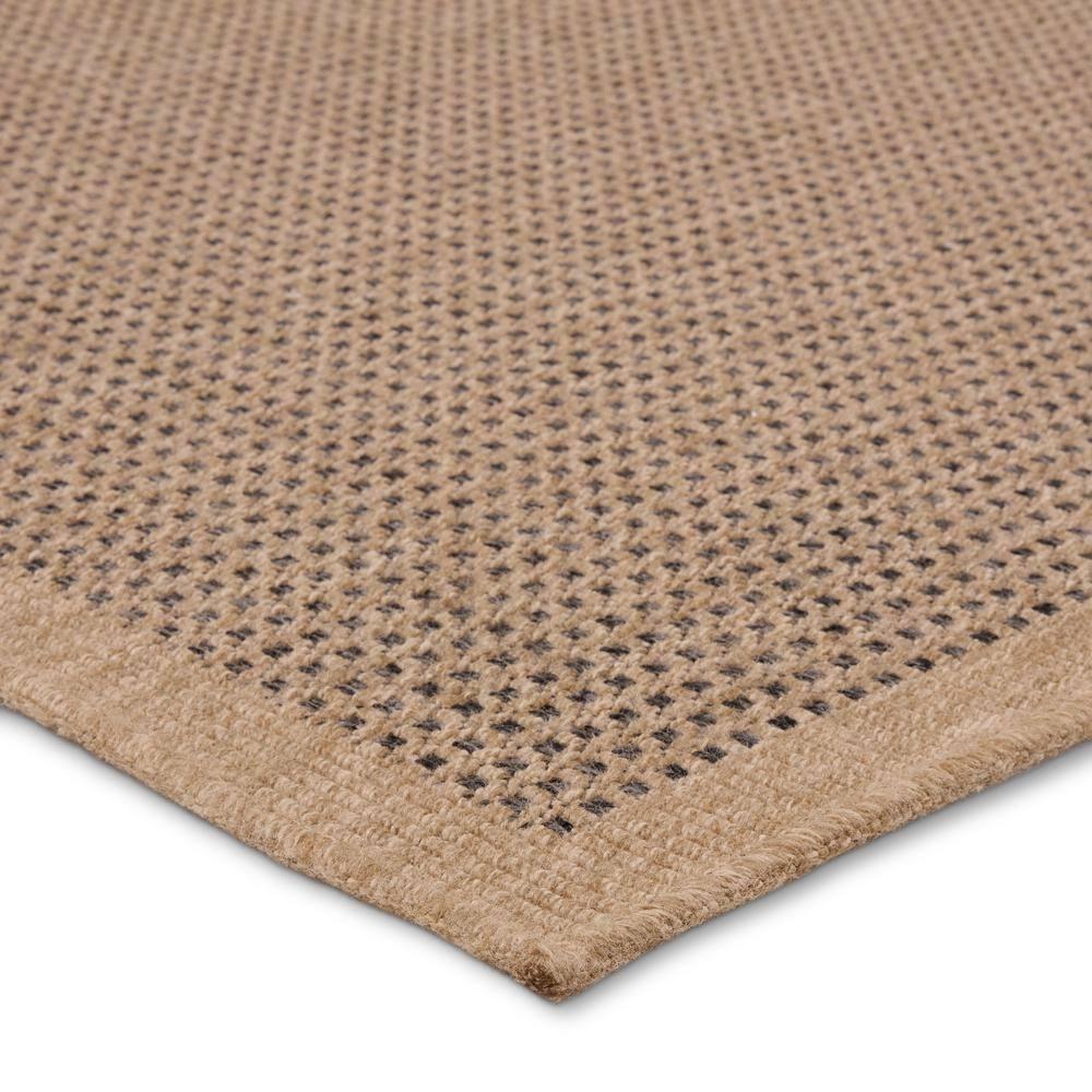 Tolkan Indoor / Outdoor Rug - Brown and Black / 4' x 6'