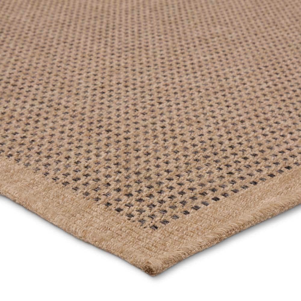 Tolkan Indoor / Outdoor Rug - Brown and Black / 5' x 8'