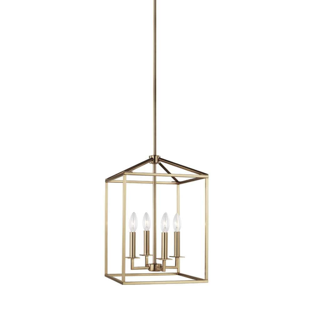 Lucius Pendant Light - Brass / 12.25"W