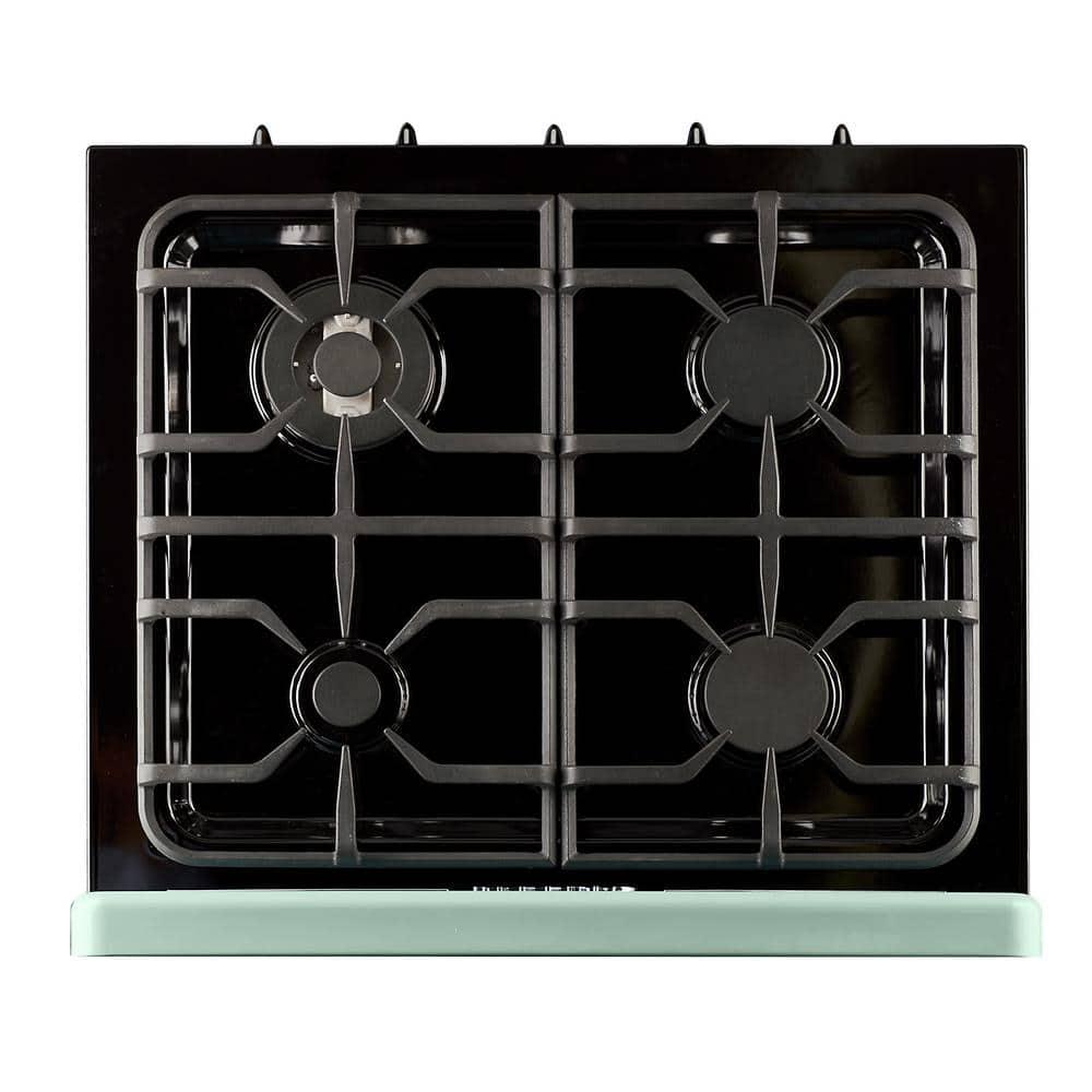 Unique Appliances Classic Retro 30" 4 burner 3.9 cu. ft. Freestanding Gas Range with Convection Oven UGP-30CR LG