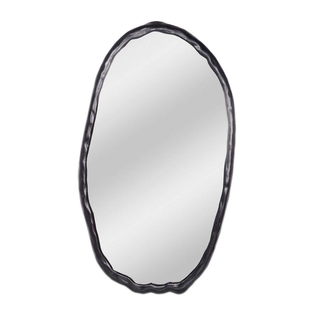 Rogelio Oval Mirror - Black