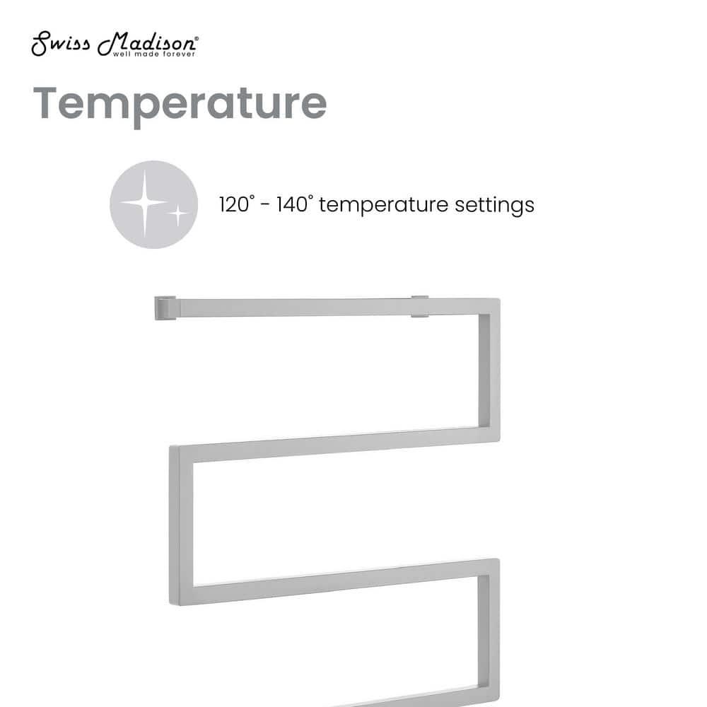 Voltaire 5-Bar Electric Towel Warmer