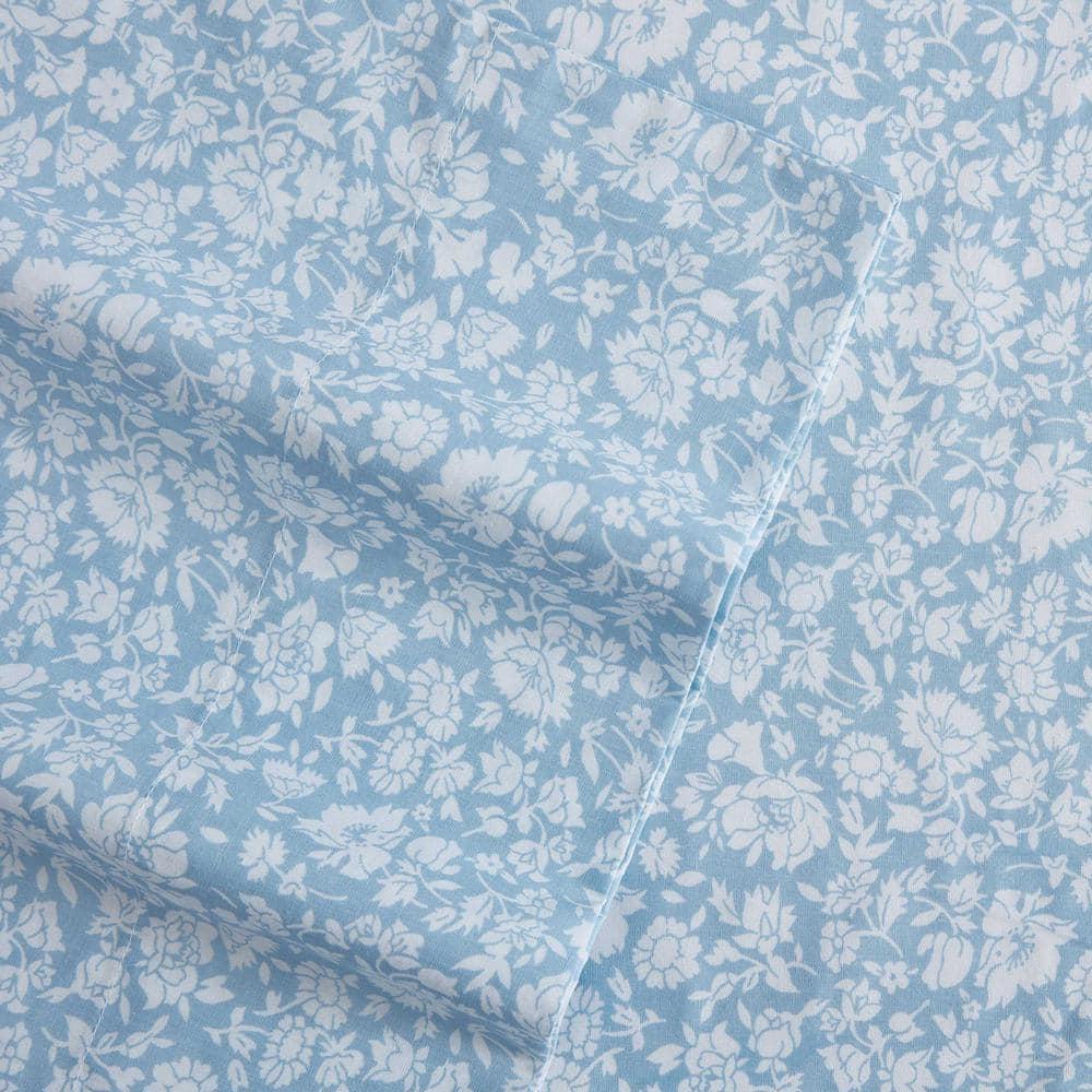 Laura Ashley Printed Cotton Percale Sheet Set