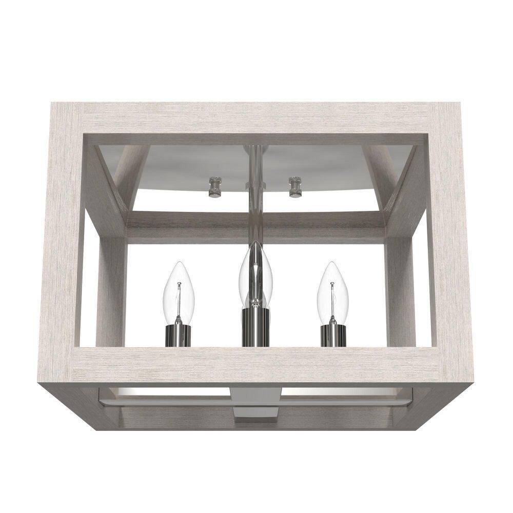 Hunter Fan Squire Manor 4 Light Flush Mount Ceiling Light Fixture