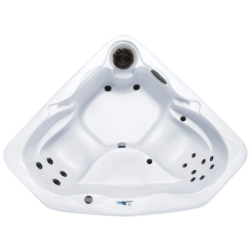 Lifesmart Spas LS300 Plus 110 Volt 2-Person 17-Jet Plug and Play Hot Tub with Ozonator