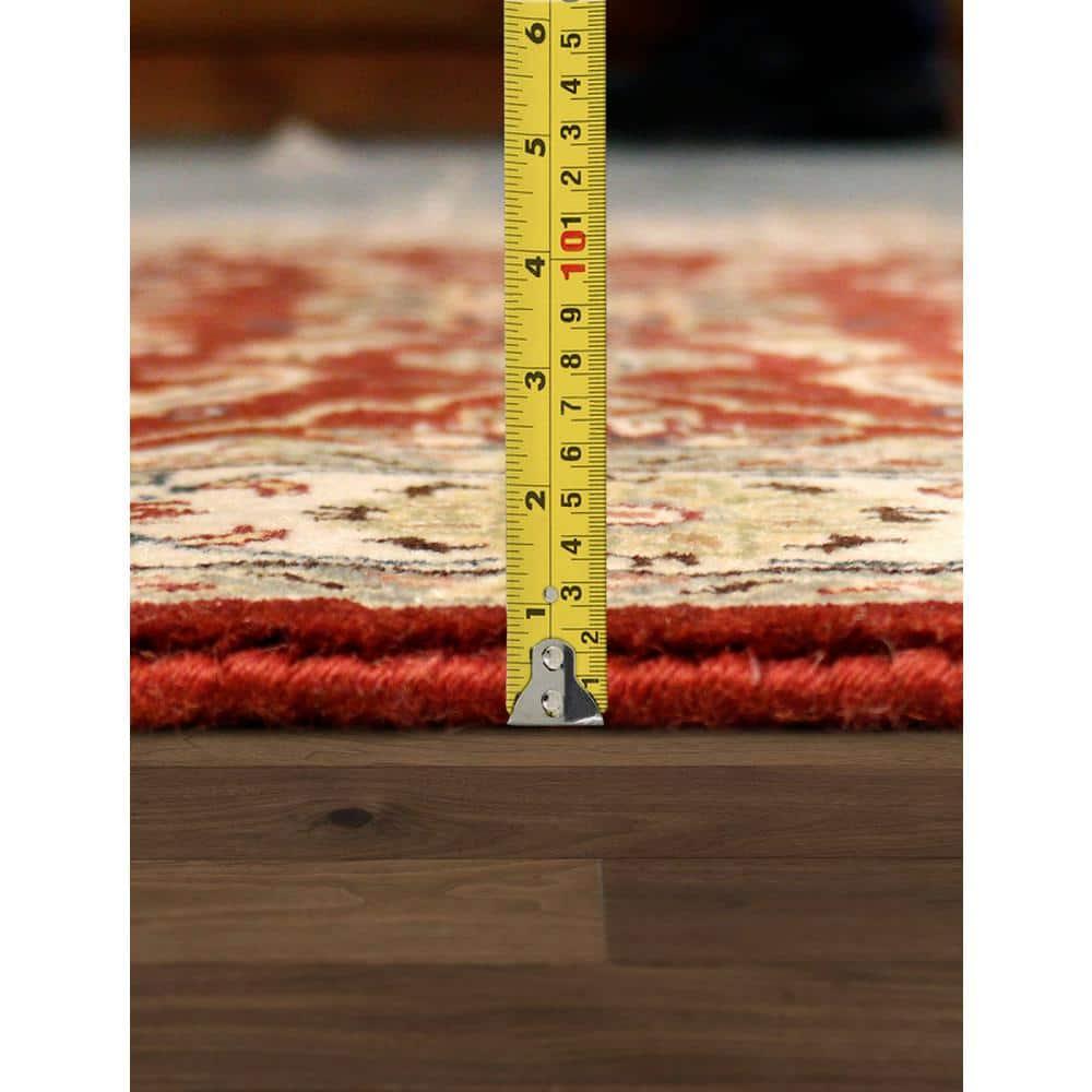 Pasargad Baku Hand Knotted Wool Floral Rug