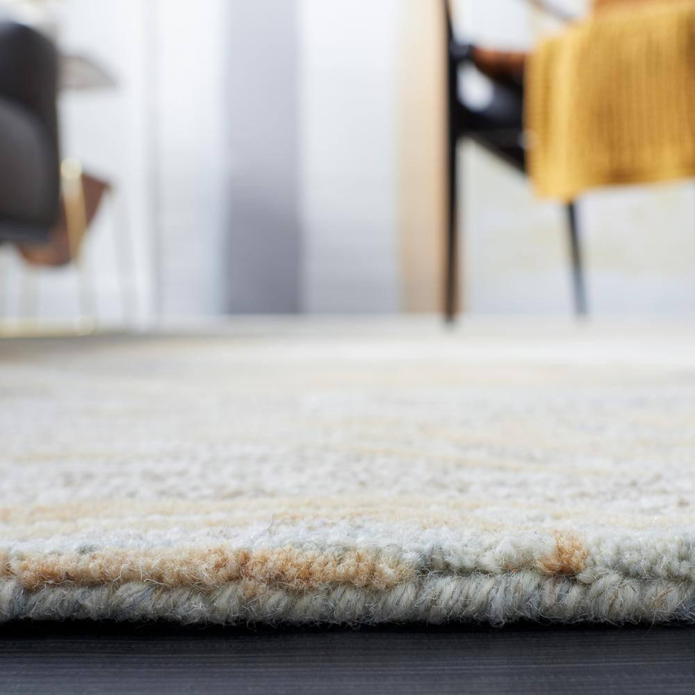 Metro MET902 Hand Tufted Indoor Area Rug - Natural/Gold - 8'x10' - Safavieh