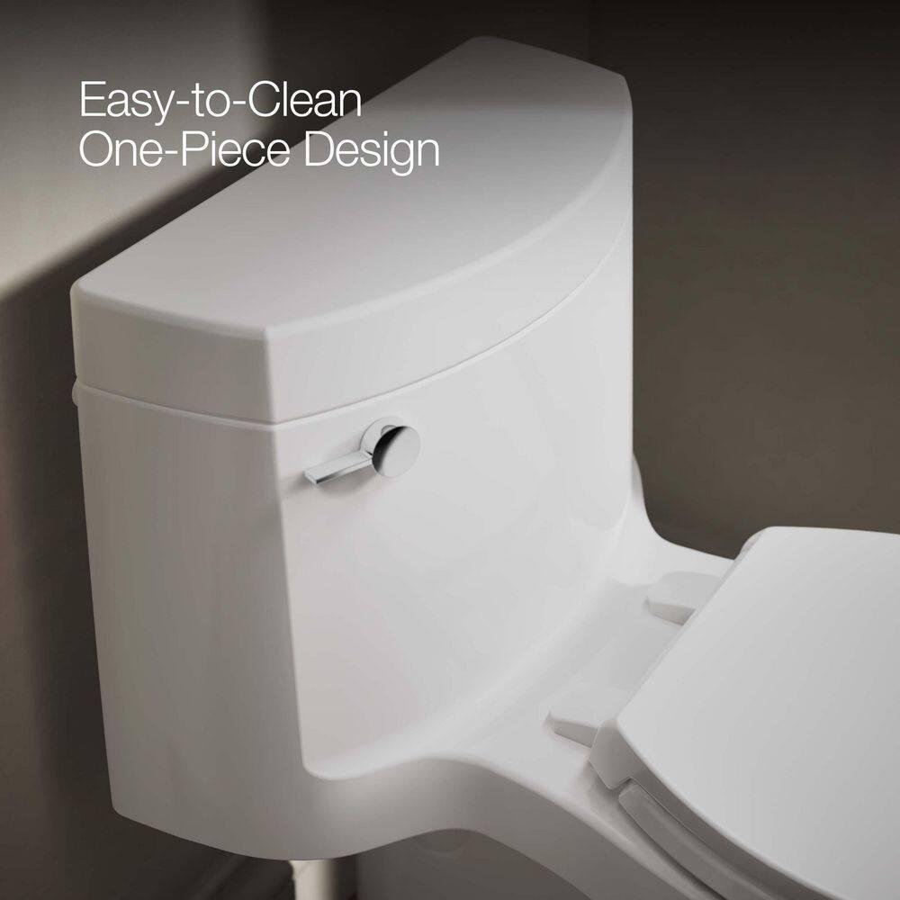 Cimarron® 1.28 GPF Water Efficient Elongated One-Piece toilet (Seat Included)