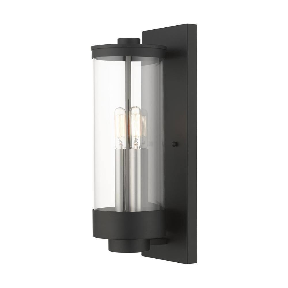 Livex Lighting Hillcrest 2 - Light Wall Light in  Textured Black