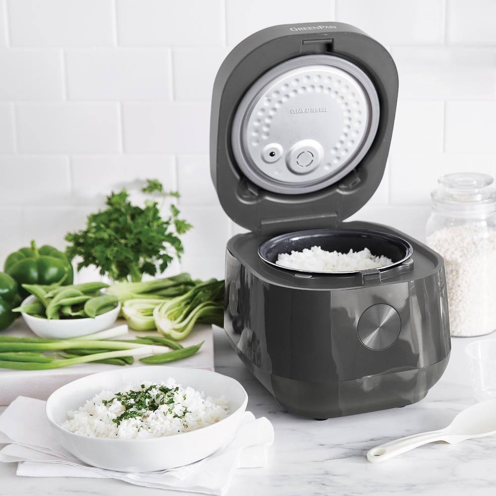GreenPan ™ Rice Cooker with Carb Reduction in Graphite