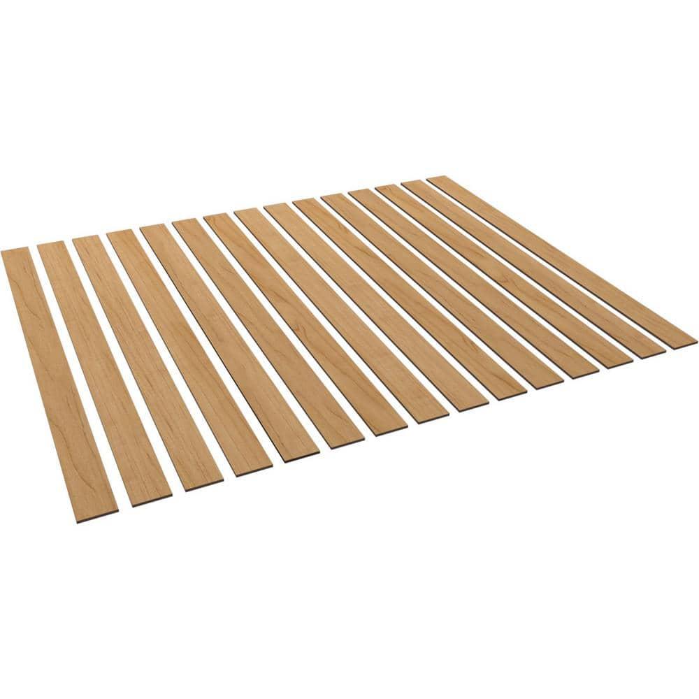 Adjustable Wood Slat Wall Panel Kit