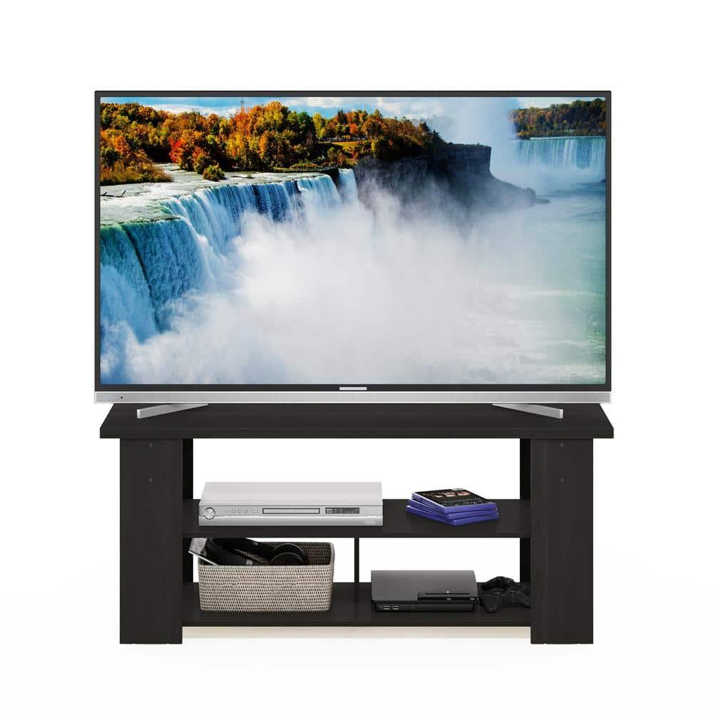 BetterBattery 50" PVC TV Stand, Espresso, 35.2 lb