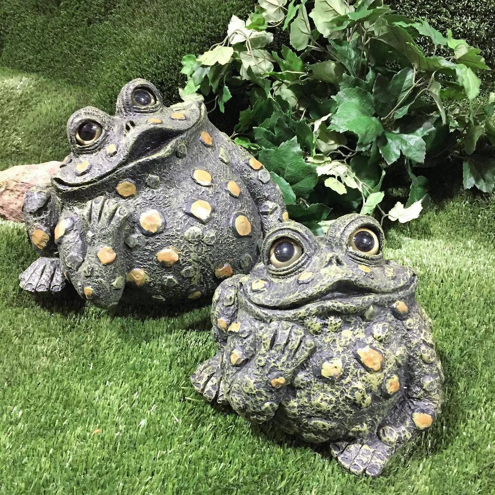 HomeStyles Whimsical Toad Hollow "Dreamer" Garden Statue