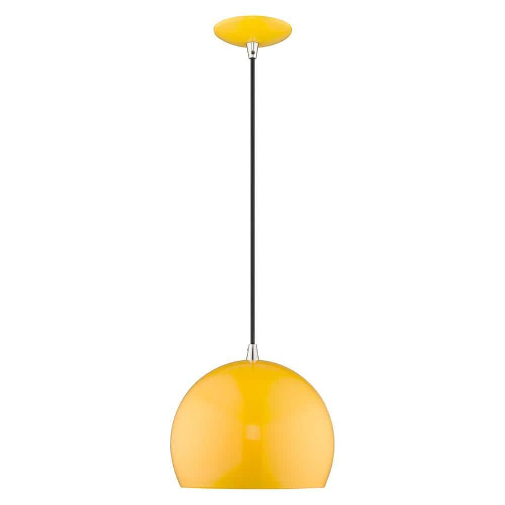Schultz Single Light Metal Dimmable Pendant