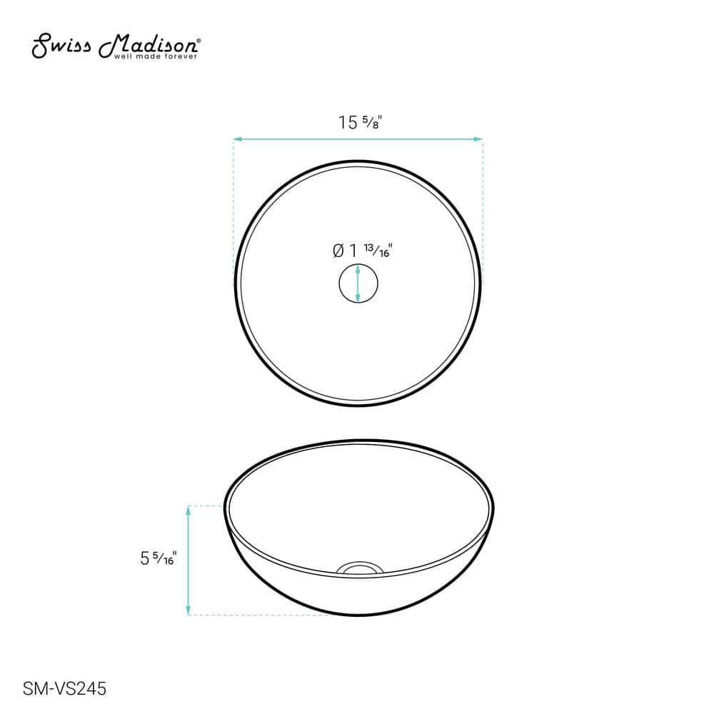 Classe 16 Ceramic Sink