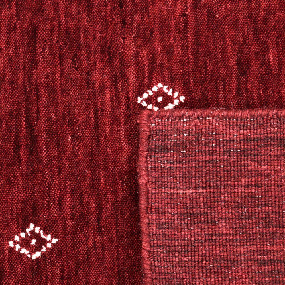 Cyrena Hand-Loomed Wool Rug - Red / 6' x 9'