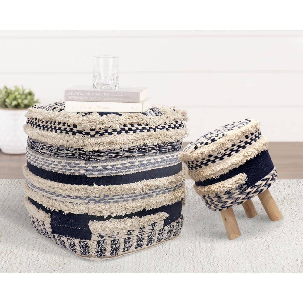Pasargad Grand Canyon Upholstered Ottoman