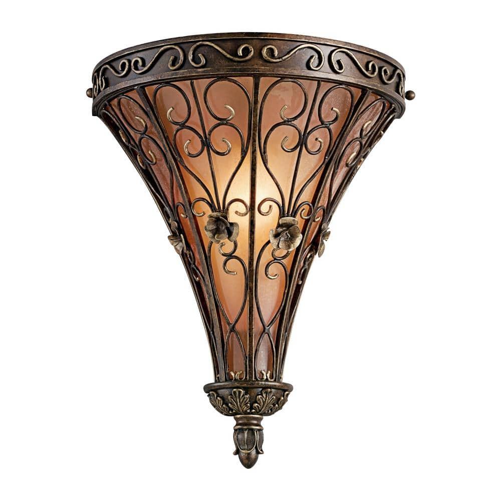 Kichler Lighting Marchesa 1 - Light Sconce in  Terrene Bronze