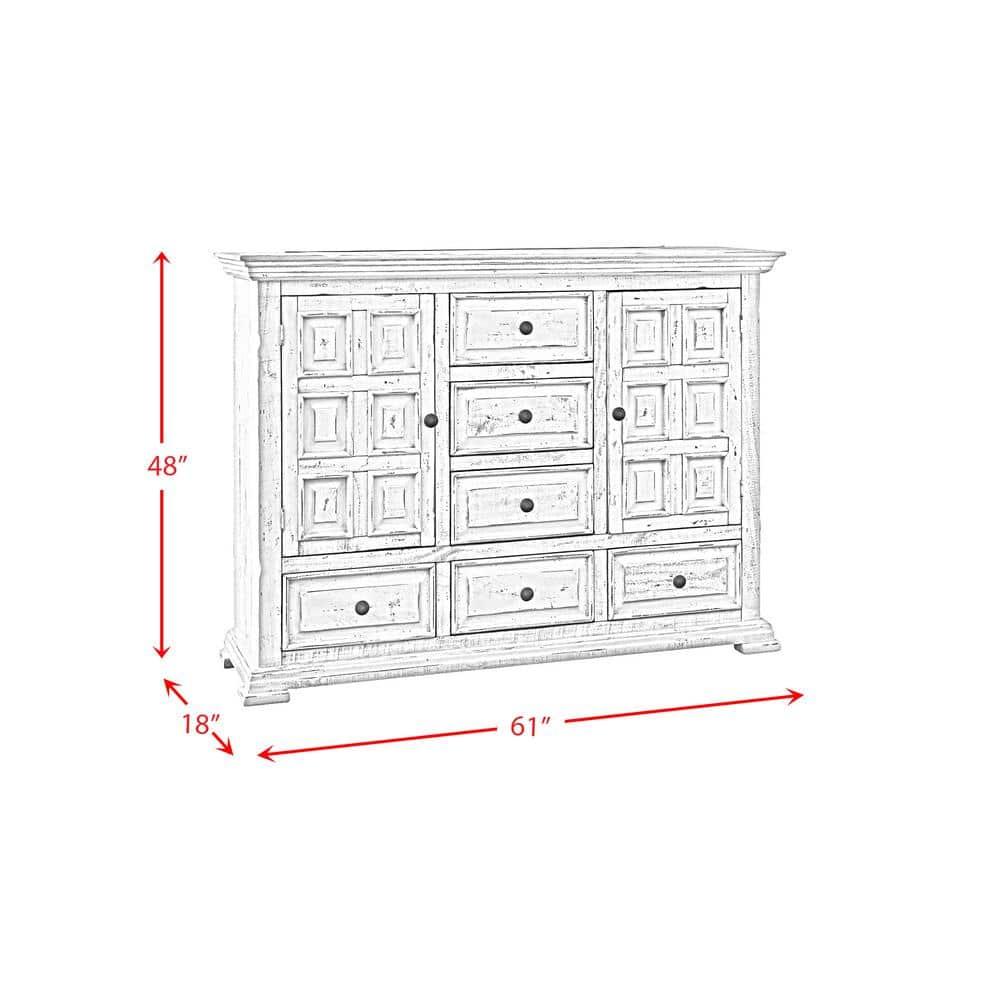 61'' W 6 - Drawer Dresser