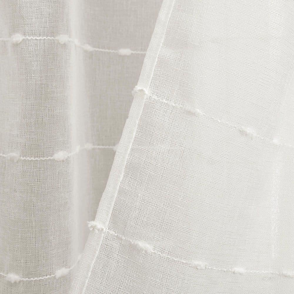 Lush Decor Solid Sheer Curtain Panels (Set of 2)