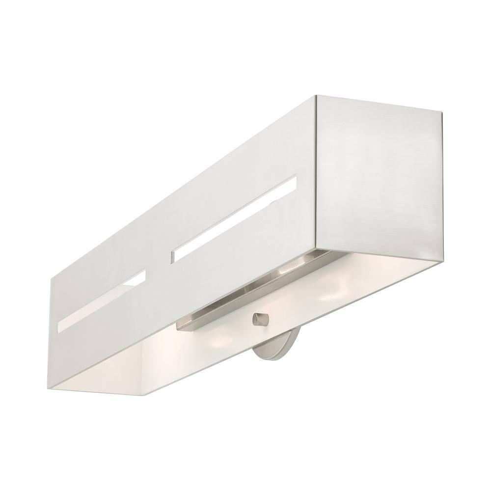 Livex Lighting Soma 3 - Light Vanity in  Brushed Nickel