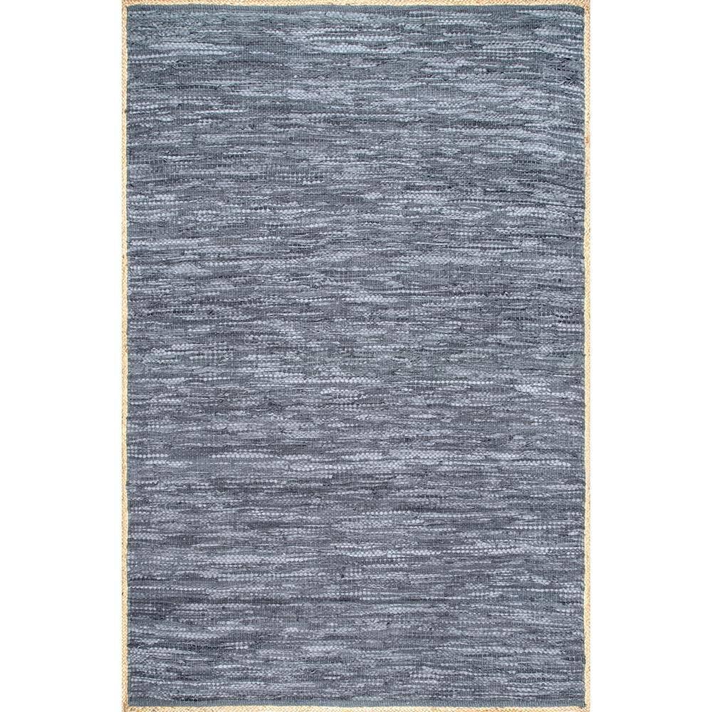 Nuloom Sabby Hand Woven Leather Flatweave Indoor Area Rug, 3' x 5'