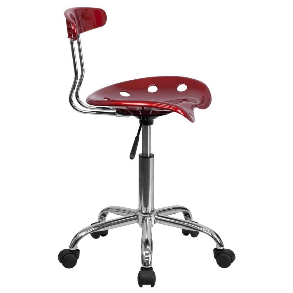 Flash Furniture Bonavant Adjustable Swivel Chair for Desk and Office with Tractor Seat