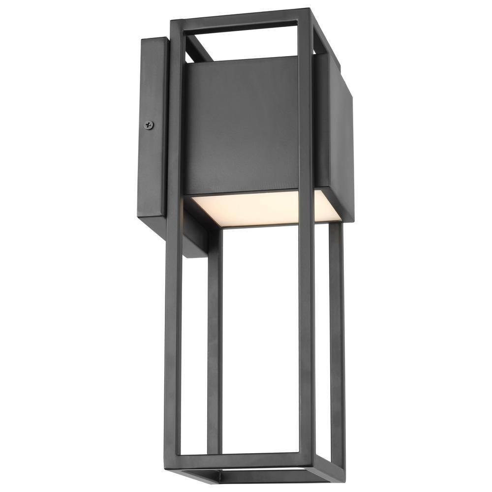 Nuvo Lighting - Supreme - 18W LED Outdoor Medium Wall Lantern In Modern Style-13
