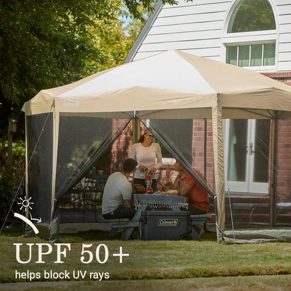 Coleman 13'x15' Back Home Screened Shelter Canopy Tent