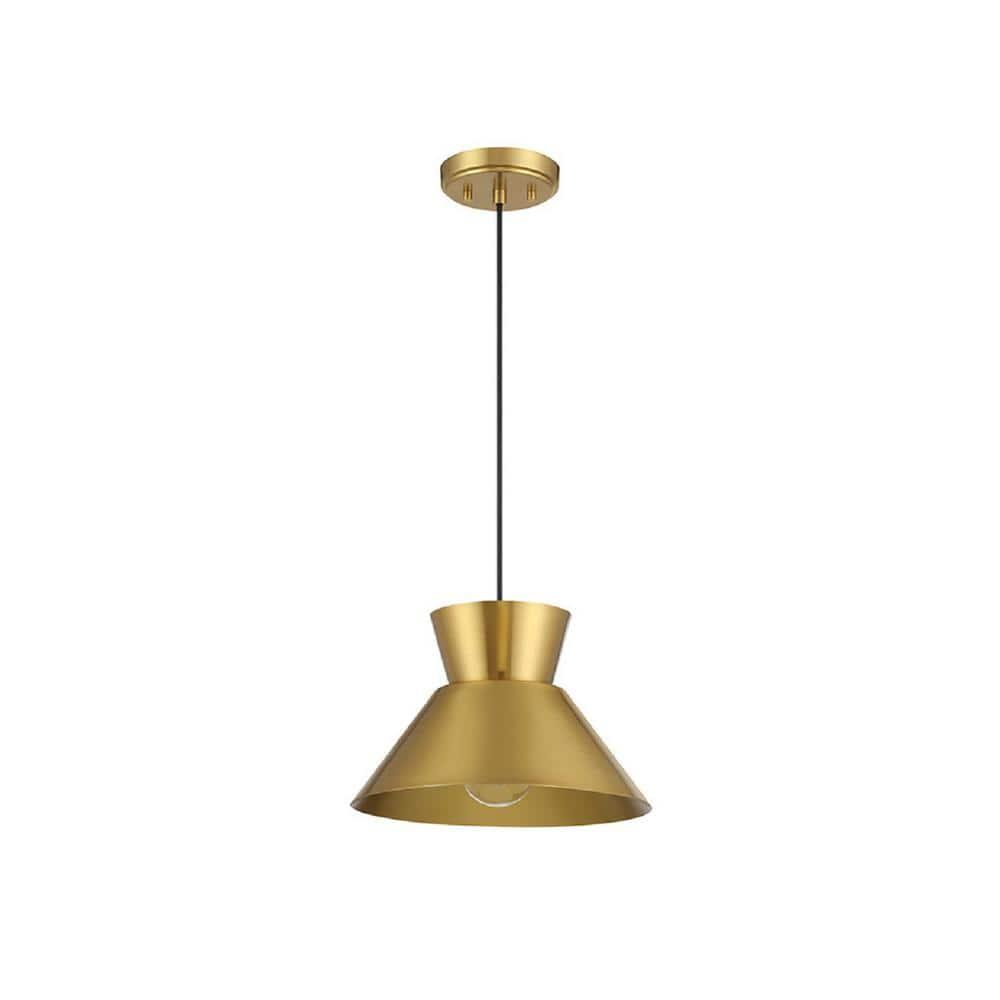 Bellevue Shp48057 12" Wide Pendant - Brass