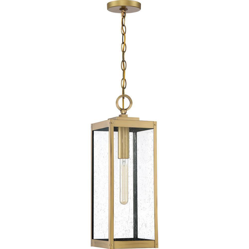 Quoizel Lighting Westover 1 - Light Pendant in  Antique Brass