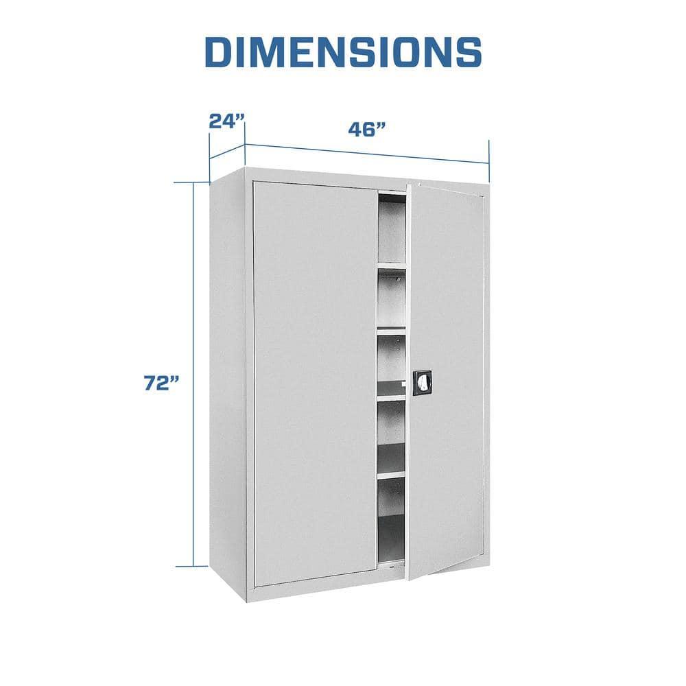 Sandusky Cabinets Sandusky Lee Elite 24" D x 46" W x 72" H, Steel Garage Storage Cabinet by Sandusky