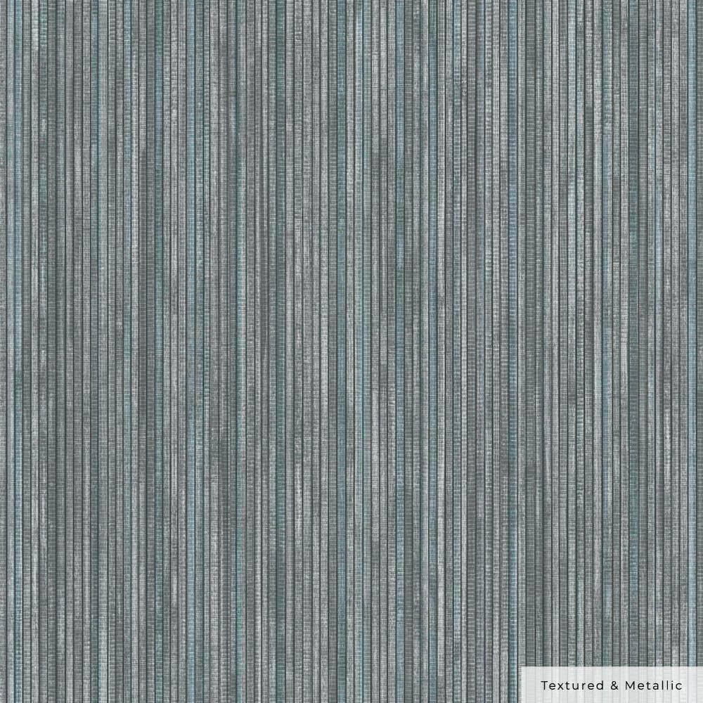 Tempaper & Co. 28 sq ft Faux Grasscloth Removable Peel and Stick Wallpaper Textured Chambray : Vinyl, Self-Adhesive, Blue