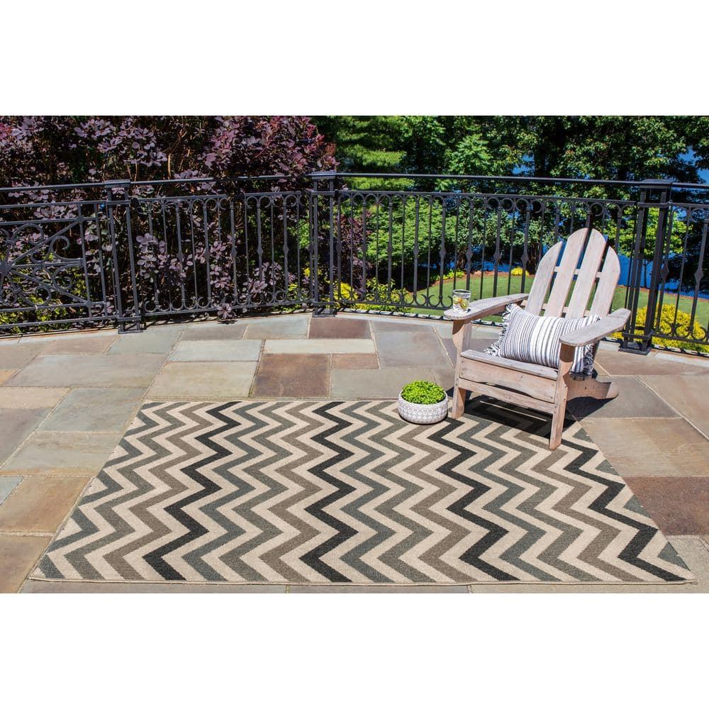 Momeni Baja 5'3" X 7'6" Transitional Rug in Sage