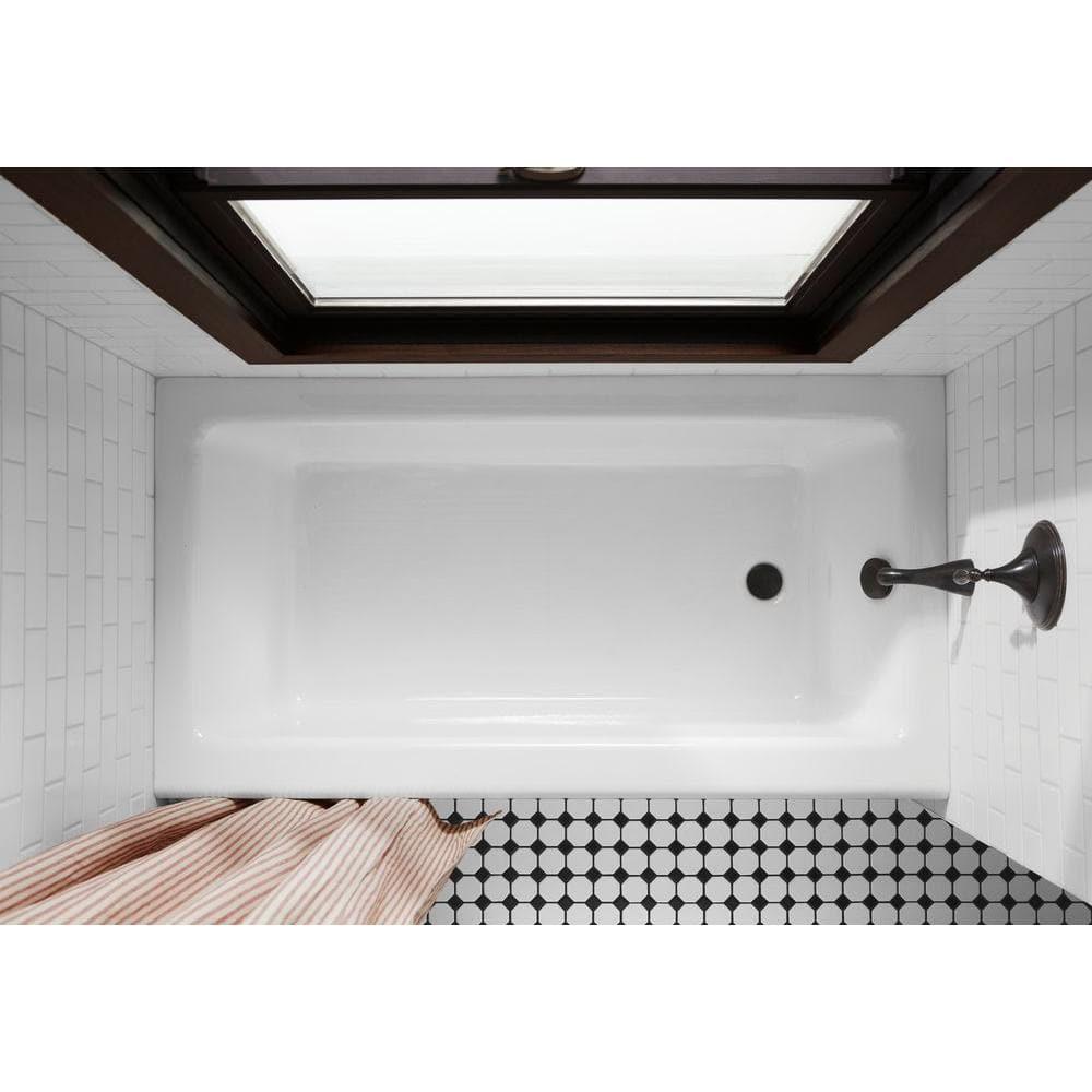 Kohler Avec 60 In. X 32 In. Alcove Bath, Right Drain K-25831-RA-0